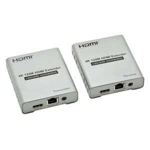 HDMI Extender 4K 1.4 over Cat 5e/6 395ft Multi-receiver cascade transmission