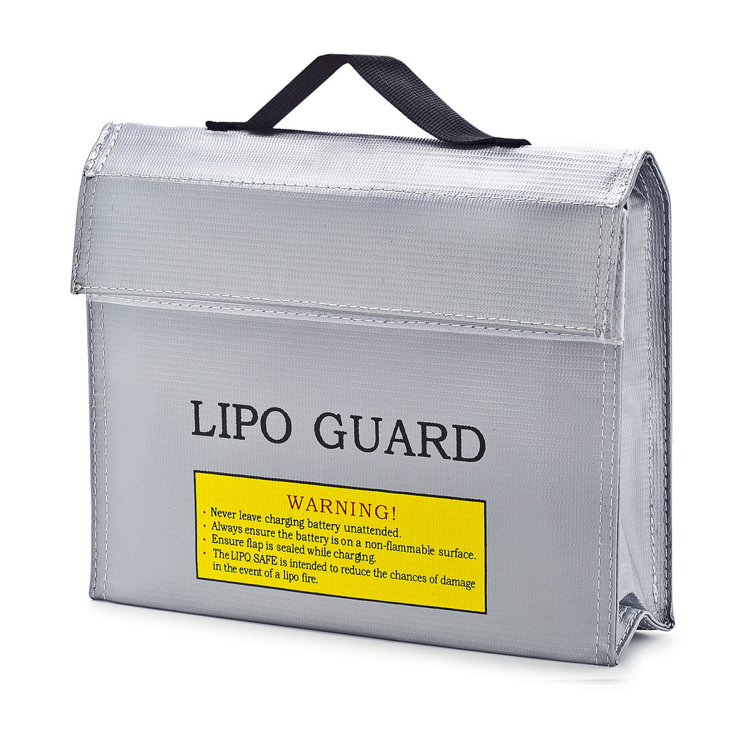 Battnation 4 pcs 3 in 1 Large LiPo Safe Battery Guard Charging Protection Bag 240x64x180mm