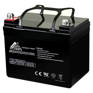 12V 35Ah Rechargeable AGM Sealed Lead Acid Battery