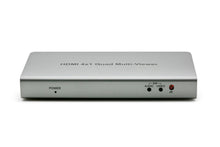 Load image into Gallery viewer, HDMI 4 Ports Quad HDMI Multi-Viewer Screen Divider Switch  1080p @ 60Hz  5 Modes