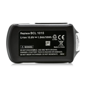 1.5AH 10.8V Li-ion replacement battery Hitachi FDB 10DL FWH10DCL 329369 BCL 1015