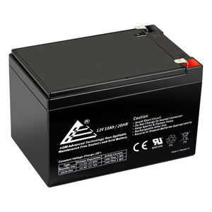 PALLET of 12V 10Ah Rechargeable AGM Sealed Lead Acid Battery (Larger Size)