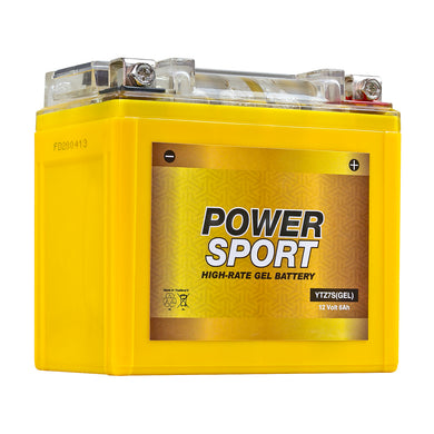 12V 6Ah Gel Replacement for Yuasa YTZ7S Power Sport Maintenance Free Battery