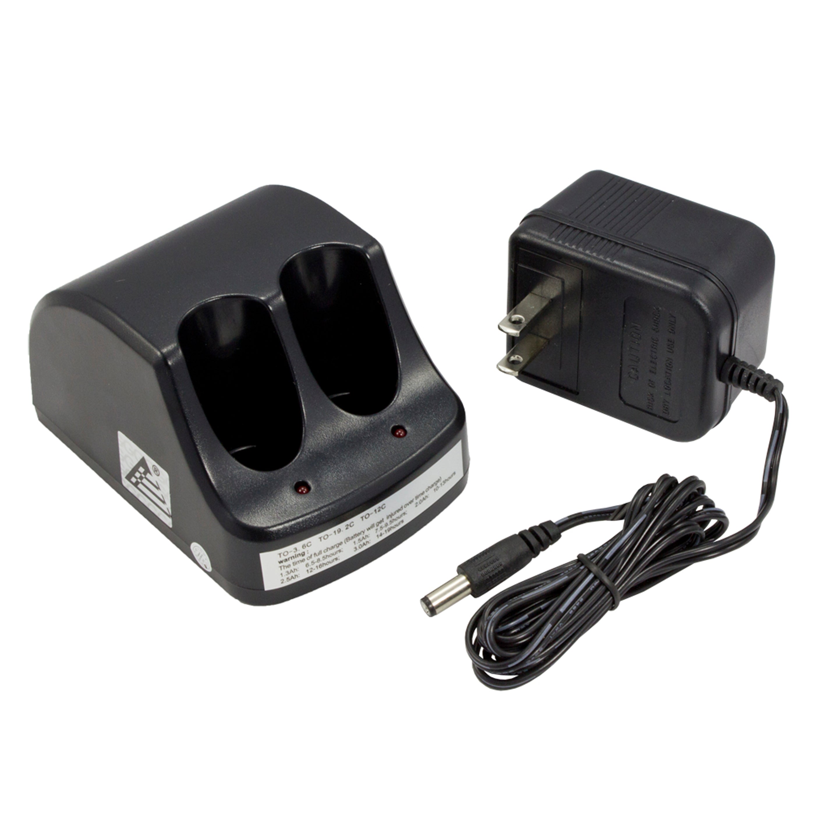 Battnation Charger Dual Port Charger for Black Decker VP100