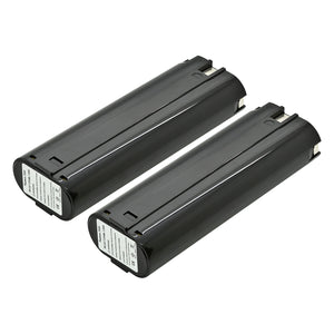 Battnation Lot of 2 7.2V 1500mAh/1.5AH Rechargeable Ni-Cd Batteries Replace For MAKITA  7000 7002 7033 191679-9 192532-2 632002-4 632003-2   7.2 Volt Cordless Power Tools