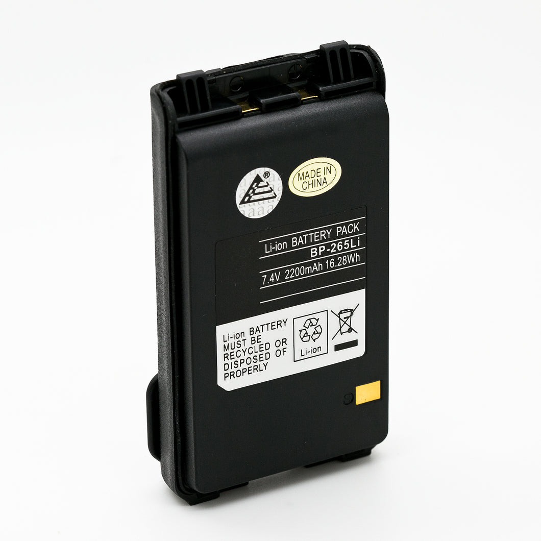 2200mAh BP-265 Li-Ion Battery for ICOM IC-F3001/F4001 IC-F3101D/F4101D