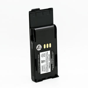 Battnation MOTOROLA 2 x 7.5V 1200mAh Ni-CD Batteries + Clips for MOTOROLA HNN9049 HNN9049A HNN9049AR HNN9050 HNN9051 Radius P1225 Portable Radio